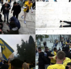 Αφαντη η ΕΛΑΣ ενώ για 10 λεπτά το Σύνταγμα έγινε… Γάζα από τους ισραηλινούς χούλιγκανς (Βίντεο – Εικόνες)