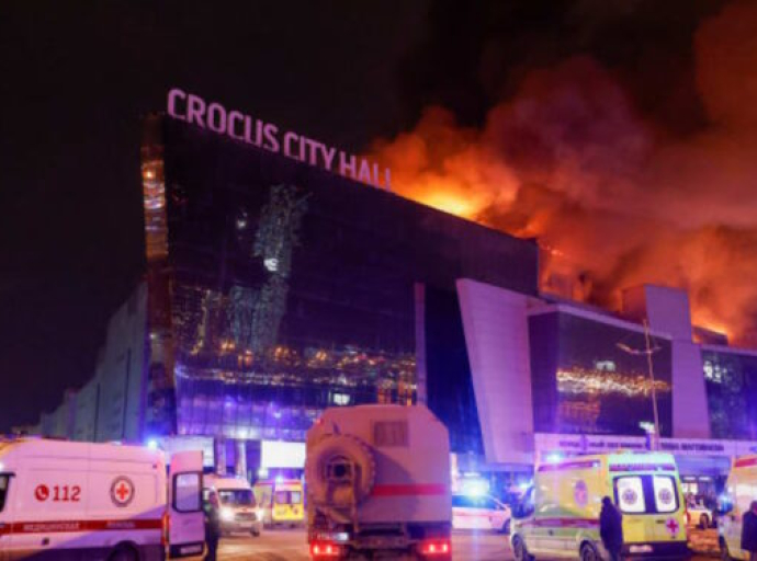 Ρωσία: Βίντεο από ελικόπτερο δείχνει την καταστροφή στο Crocus City Hall